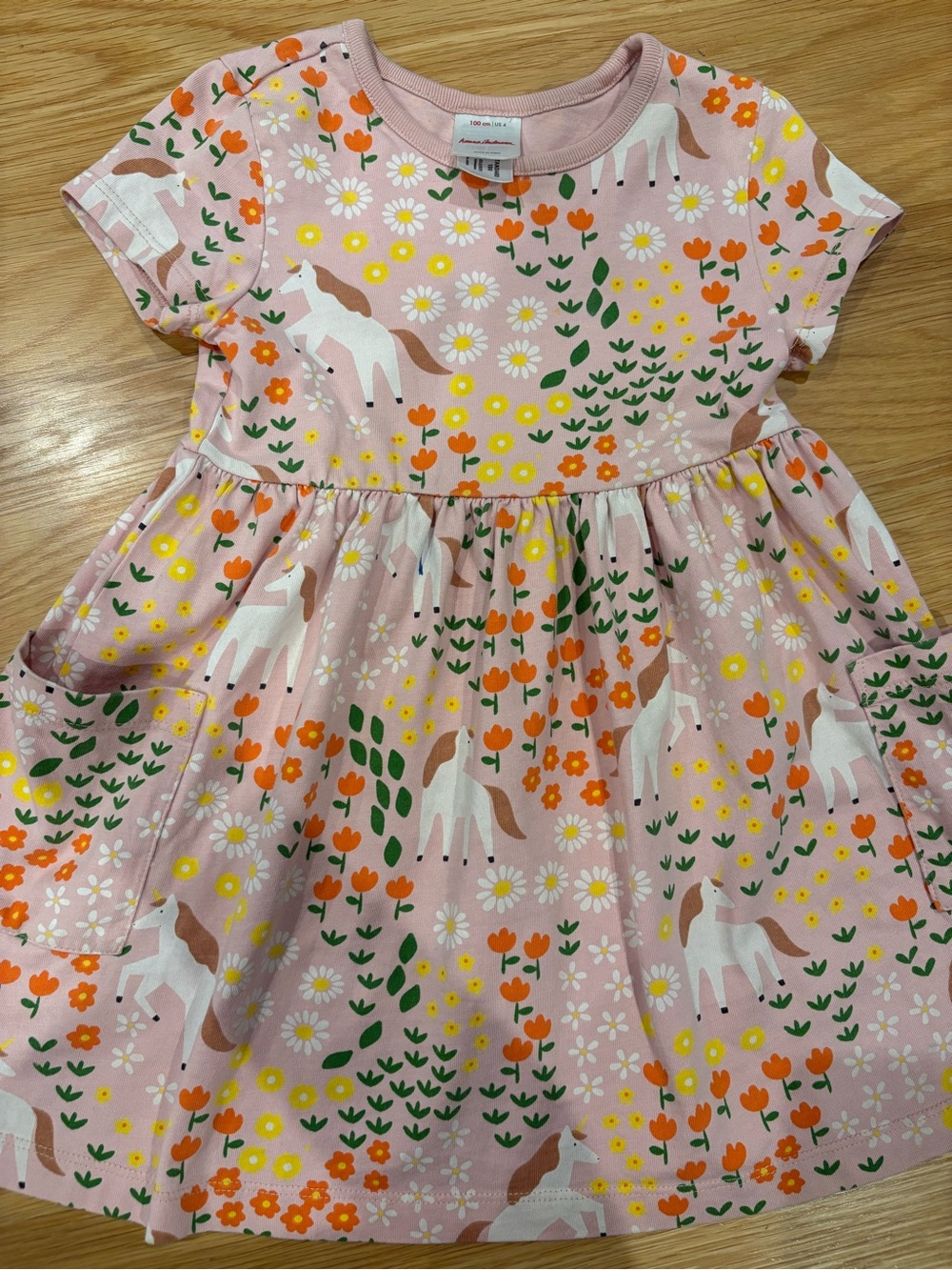 Hanna Andersson Unicorn Playground Dress